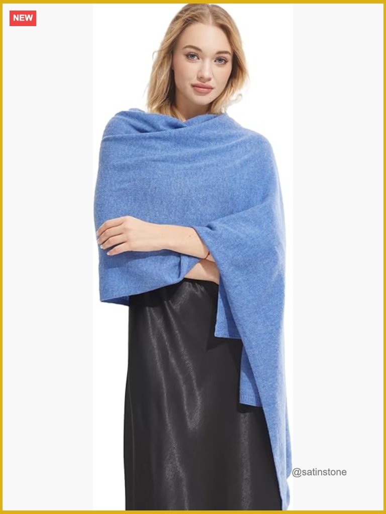 Luxury Cashmere Blend Shawl Wrap Pashmina Scarf Travel Blanket Large